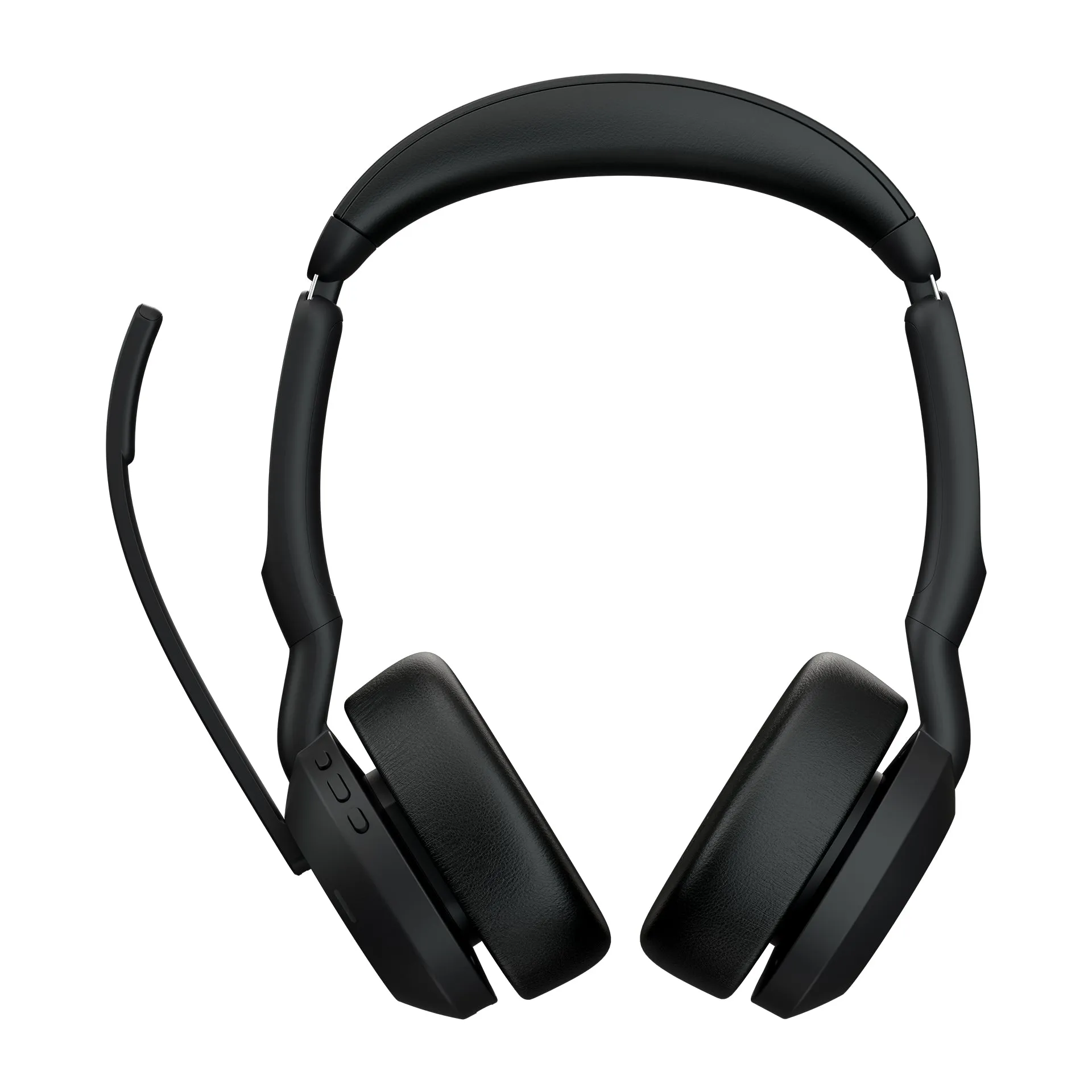 Jabra Evolve2 55 Uc Stereo - Headset - On-Ear - Bluetooth - Wireless - Active Noise Cancelling - Usb-C - Black - Zoom Ce