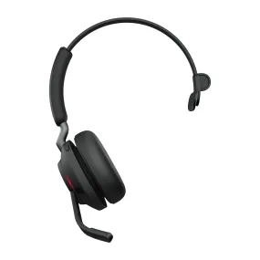 Jabra Evolve2 65 Uc Mono - Headset - On-Ear - Convertible - Bluetooth - Wireless - Usb-A - Noise Isolating - Black