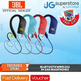 JBL Endurance Sprint Waterproof Wireless In-Ear Headphones with FlexSoft Ear Tips and TwistLock Technology Feature