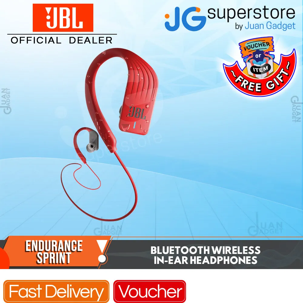 JBL Endurance Sprint Waterproof Wireless In-Ear Headphones with FlexSoft Ear Tips and TwistLock Technology Feature