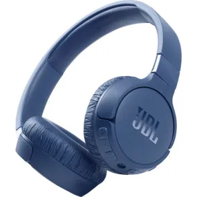 JBL TUNE 660NC Noise-Canceling Wireless On-Ear Headphones - Blue