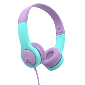 JBuddies Folding Gen 2 Kids Headphones Pink/Teal