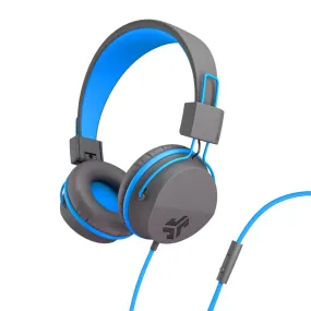 JBuddies Studio On-Ear Kids Wired Headphones Graphite/Blue