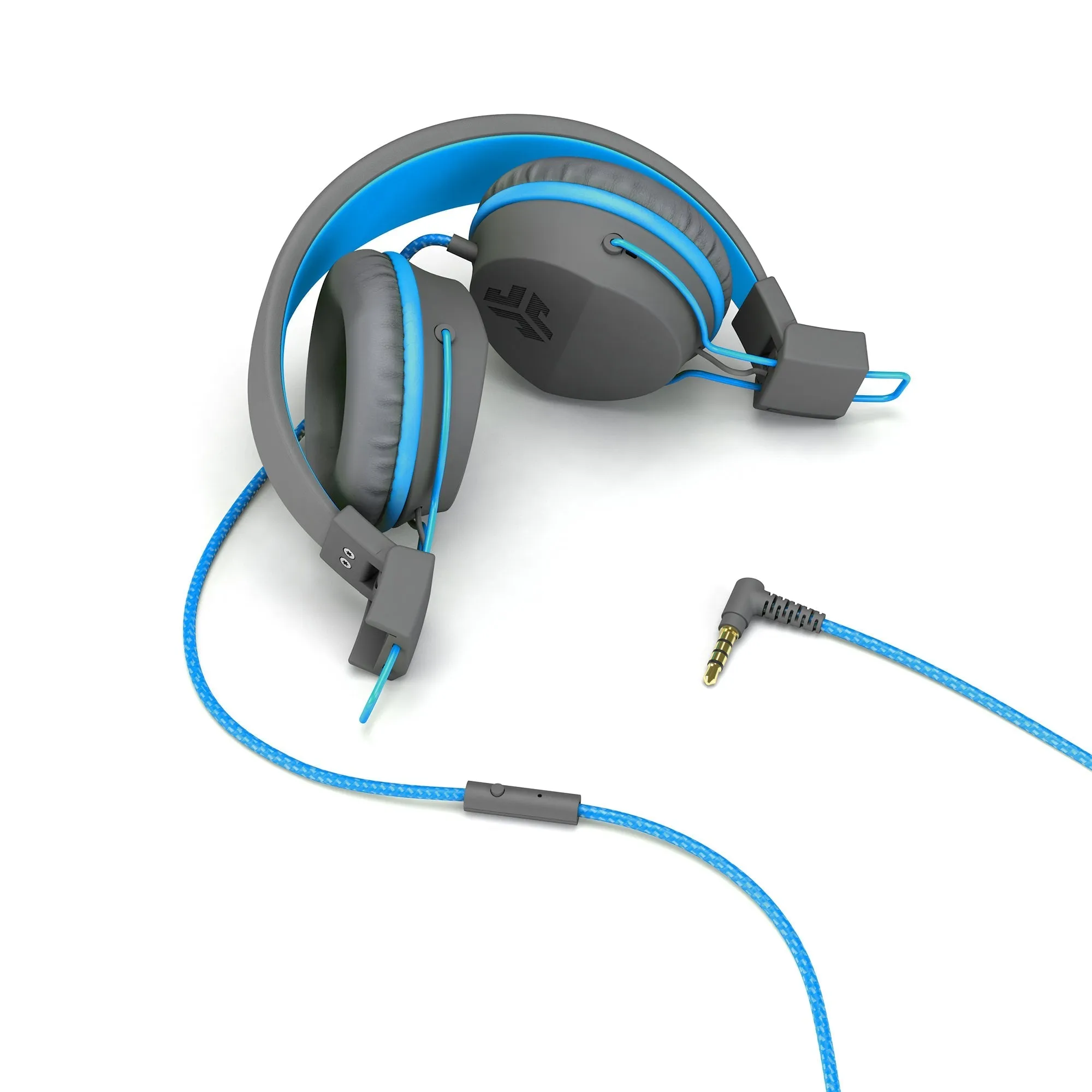 JBuddies Studio On-Ear Kids Wired Headphones Graphite/Blue