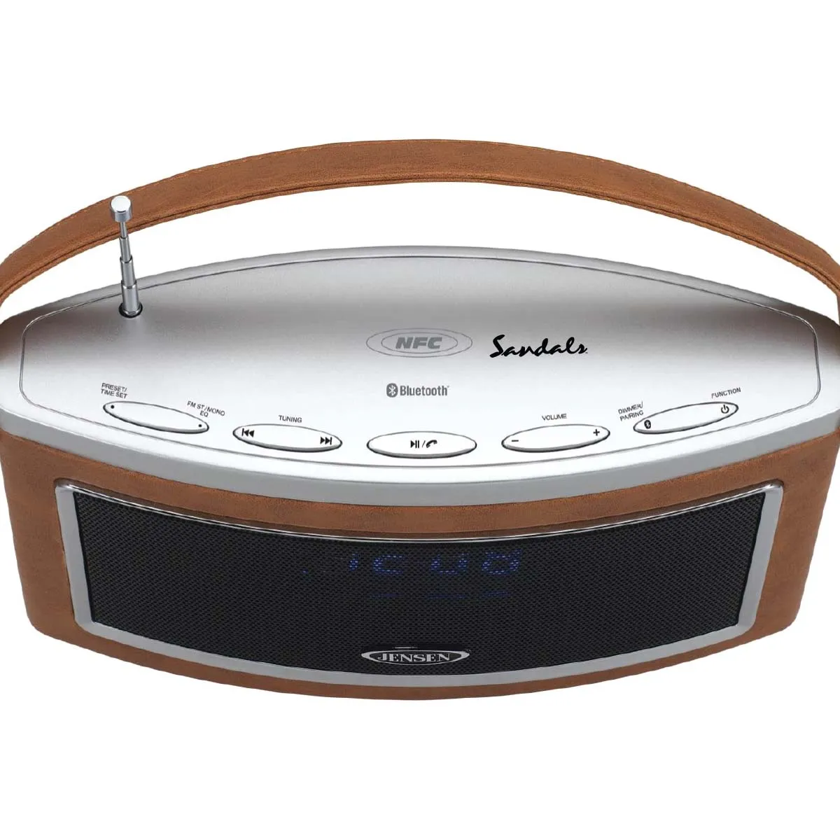 Jensen Audio Bluetooth Wireless Stereo Speaker with FM Radio