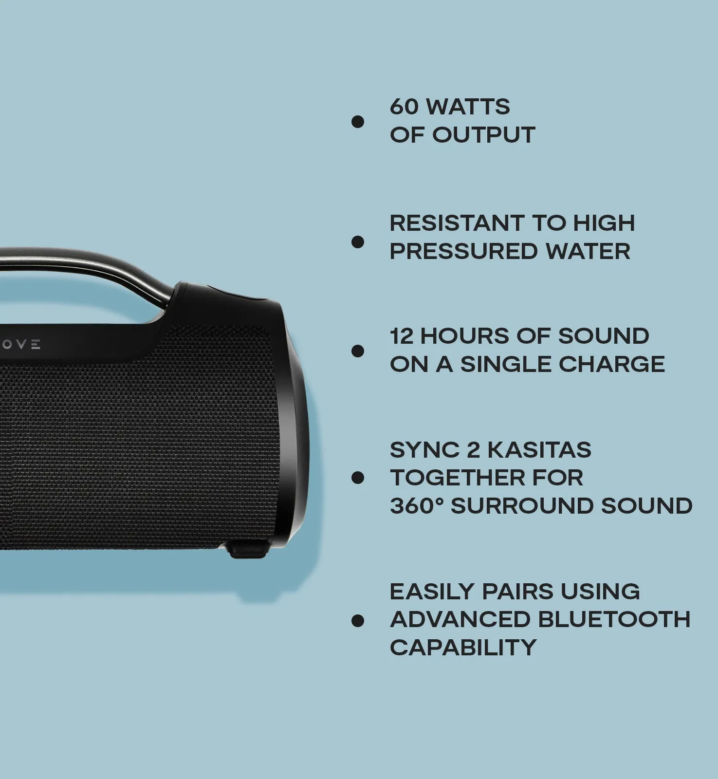 Kasita | Wireless Bluetooth Boombox.