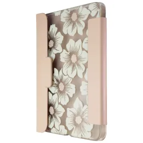 Kate Spade Protective Folio for iPad Mini (6th Gen) - Hollyhock Floral Clear