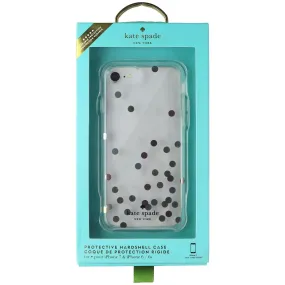 Kate Spade Protective Hardshell Case for  iPhone 7/6s/6 - Clear/Metallic Dots