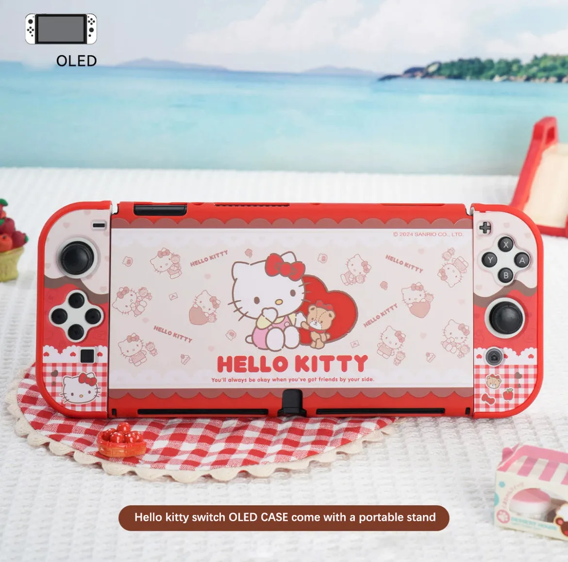 Kawaii Kitty Switch Protective Case