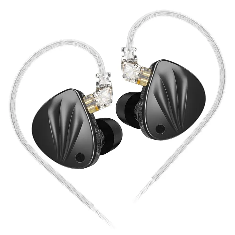 KZ Krila In Ear HiFi Earphone 1DD 1BA High-end Tunable balanced armature Earphones Monitor Headphone Cancelling Earbuds