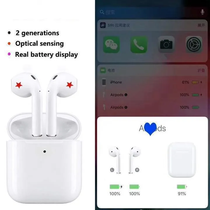 LIMITED SALES 🔥 - Wireless Bluetooth Earphones Mini Headset With Mic & Charging Box For iOS/Android TWS Earbuds