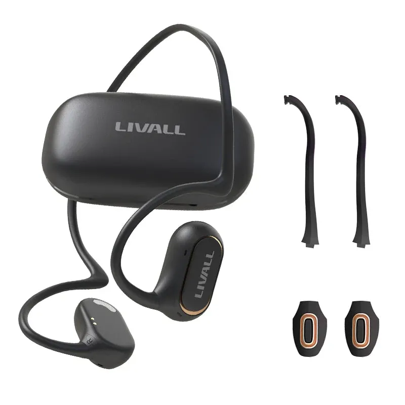 LIVALL  Open Ear LTS21 Bluetooth Earbuds Headphones Safer  Attachable to Bike Helmet Wireless TWS Earphones headset