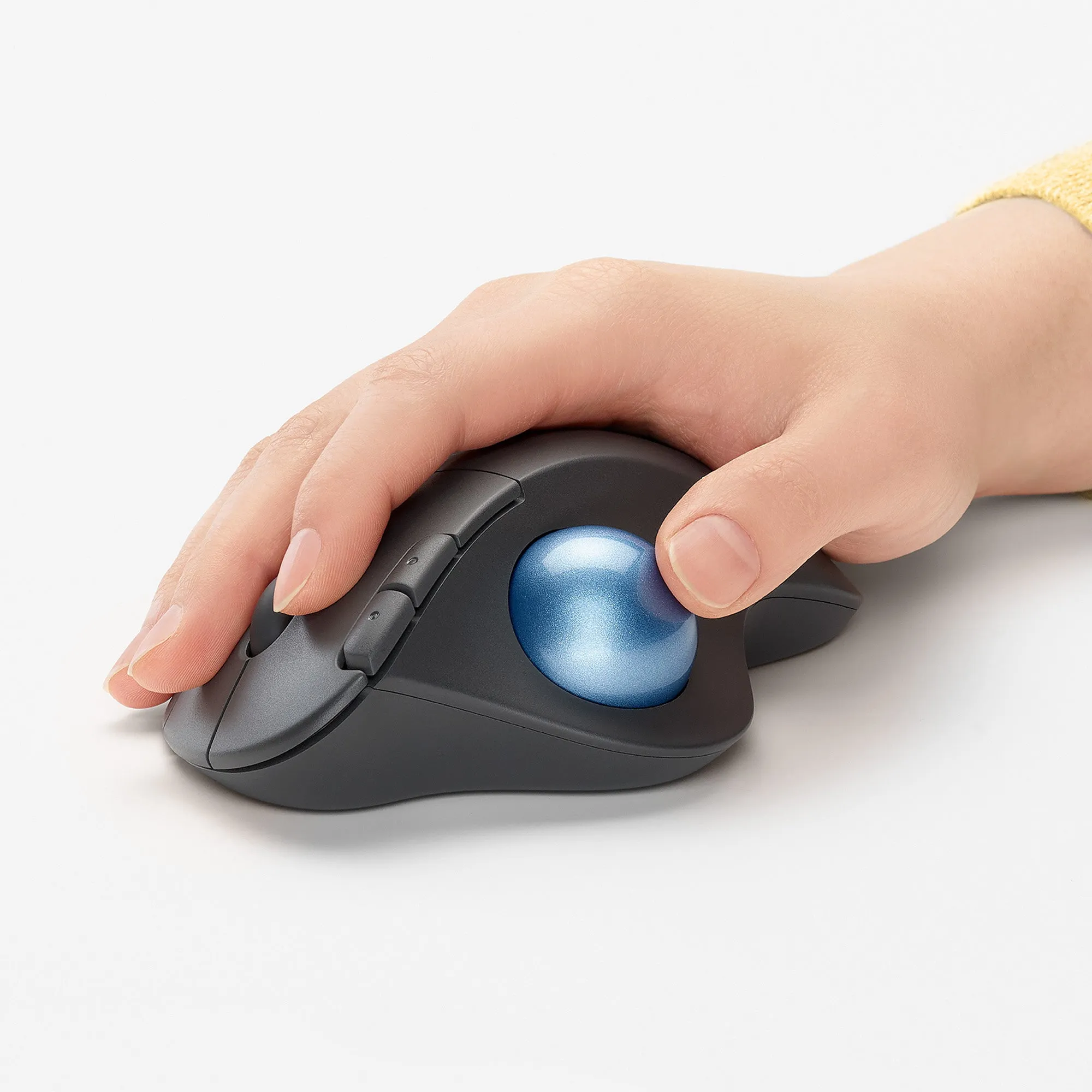 Logitech Ergo Series Ergo M575 - Trackball - Optical - 5 Buttons - Wireless - Bluetooth 5.0 Le, 2.4 Ghz - Usb Wireless R