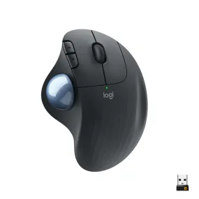 Logitech Ergo Series Ergo M575 - Trackball - Optical - 5 Buttons - Wireless - Bluetooth 5.0 Le, 2.4 Ghz - Usb Wireless R