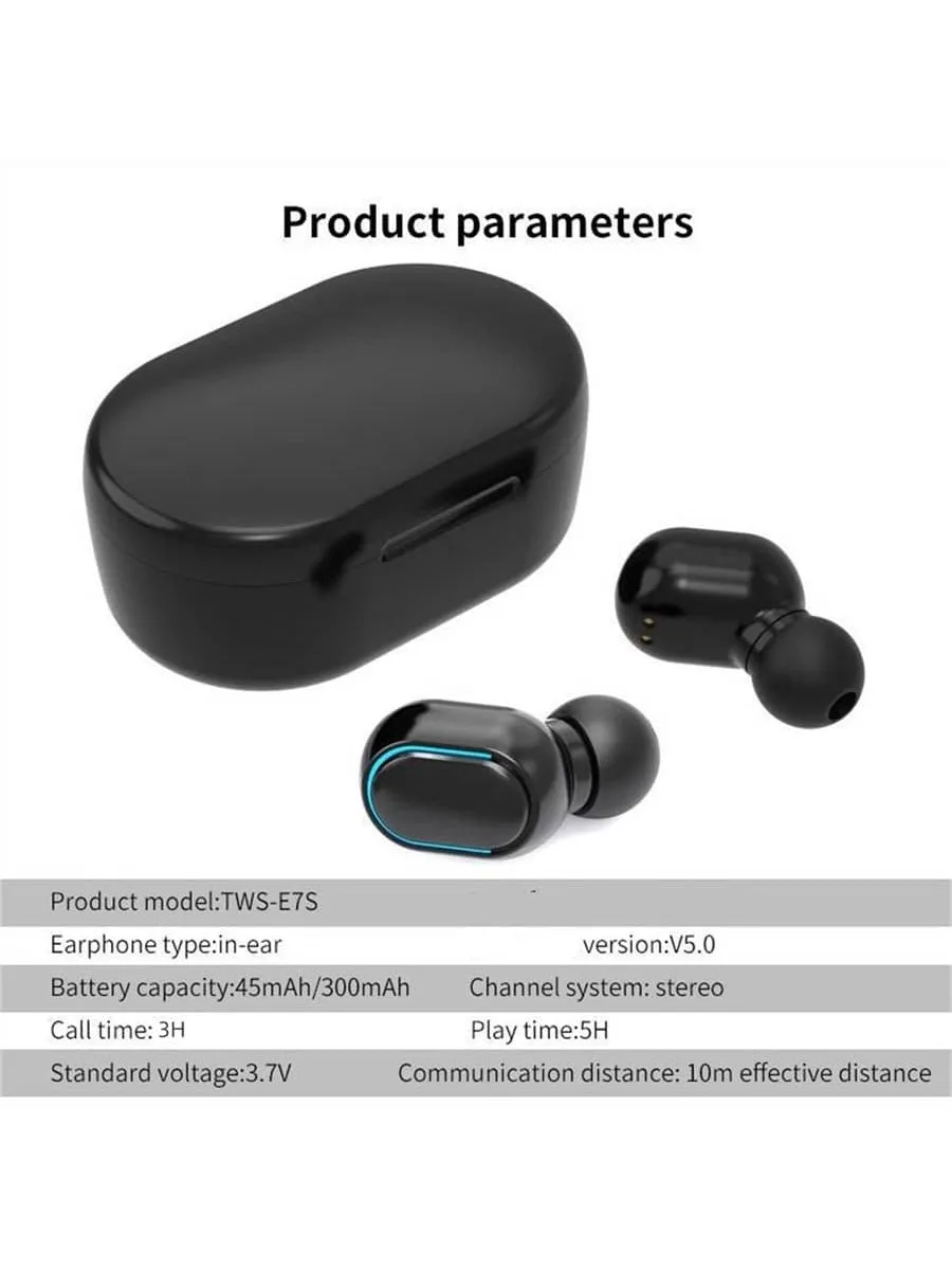 Low latency wireless headphones|Game Earphones TWS Wireless Digital Display