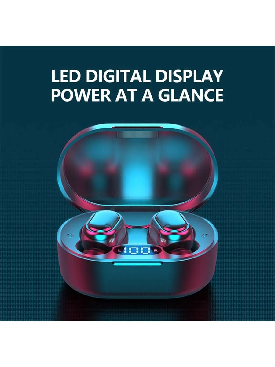 Low latency wireless headphones|Game Earphones TWS Wireless Digital Display