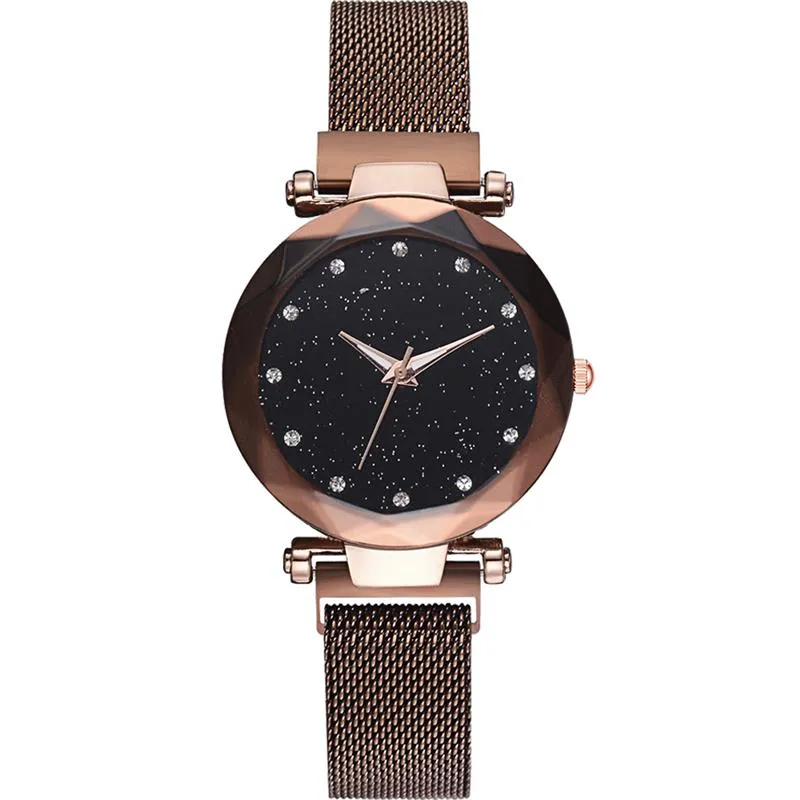 Luxury Diamond Rose Gold Women Watches