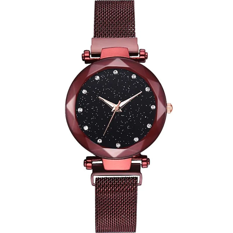 Luxury Diamond Rose Gold Women Watches