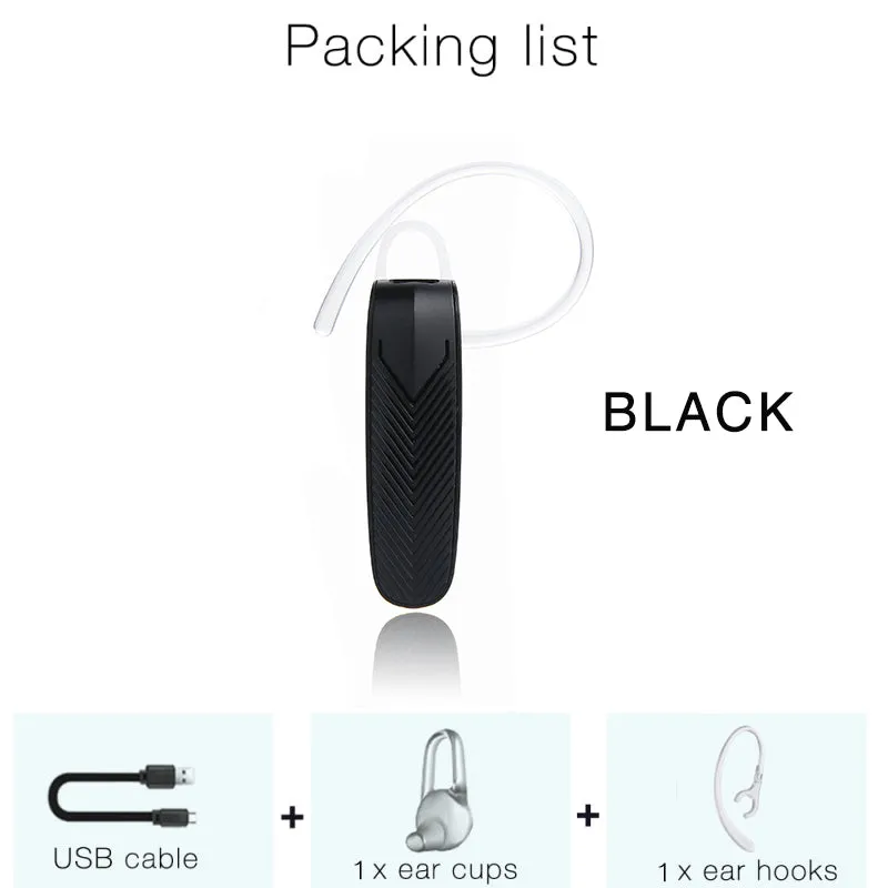 LYMOC New B1s B1 Bluetooth Headset Wireless Earphones Handsfree for Office Sports Driver Workout Stereo For iPhone XiaoMi Phone