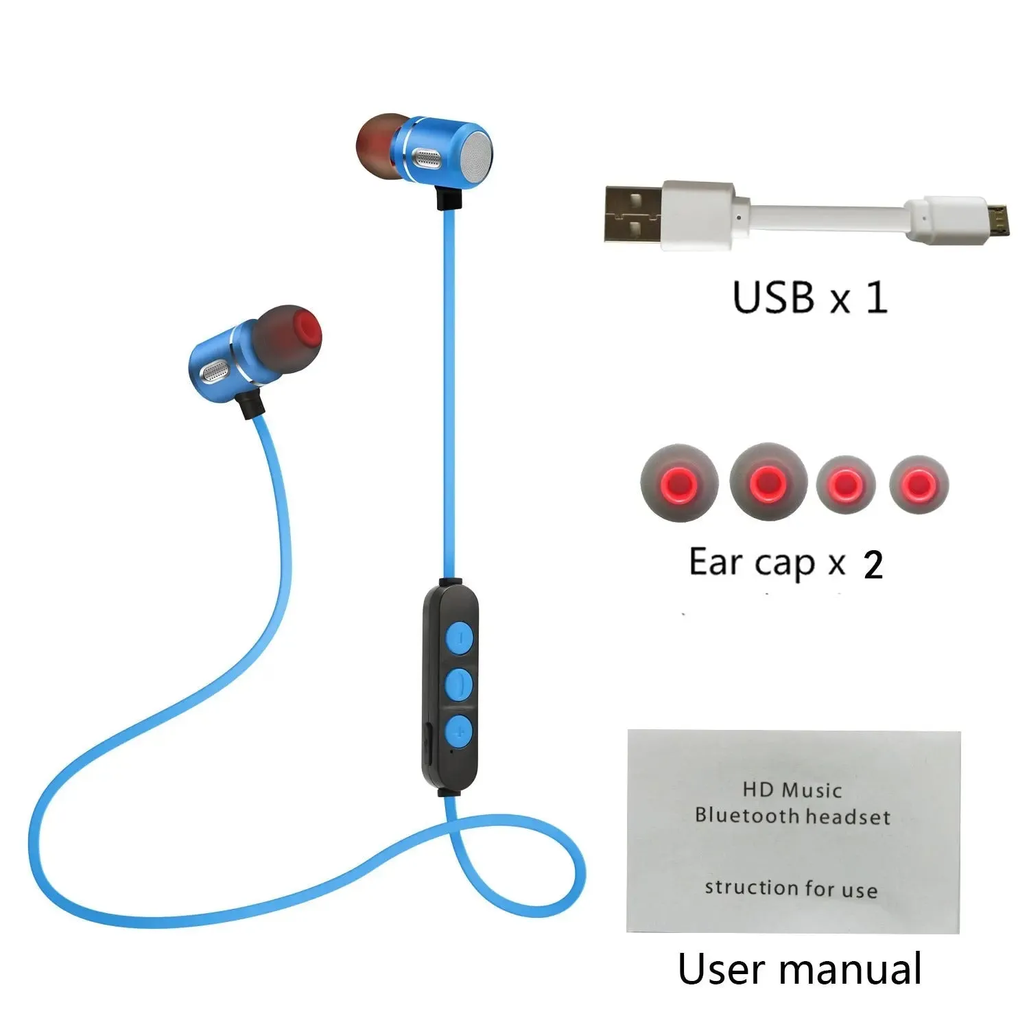 Magnetic Sports Bluetooth Headset-Magnetic Bluetooth Headset