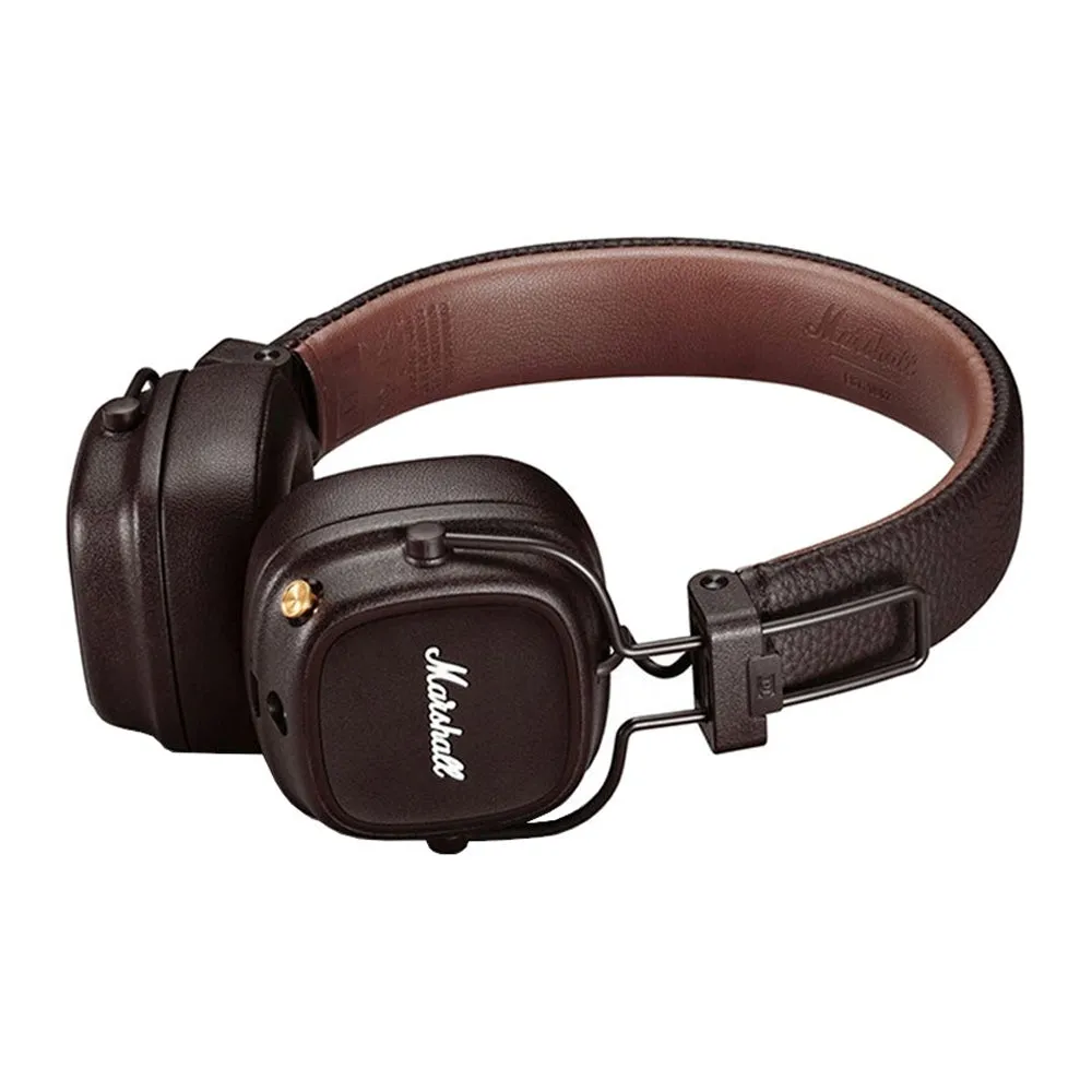 Marshall Major IV Headphones Brown