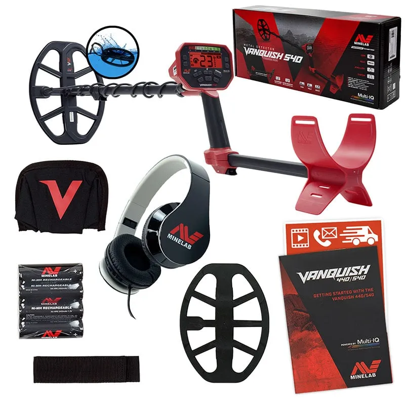 Minelab VANQUISH 540 Metal Detector - Military Discount