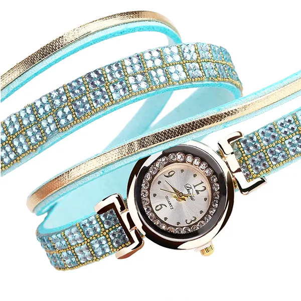 Misses Fashion Bling Bracelet Watch with Gift Box