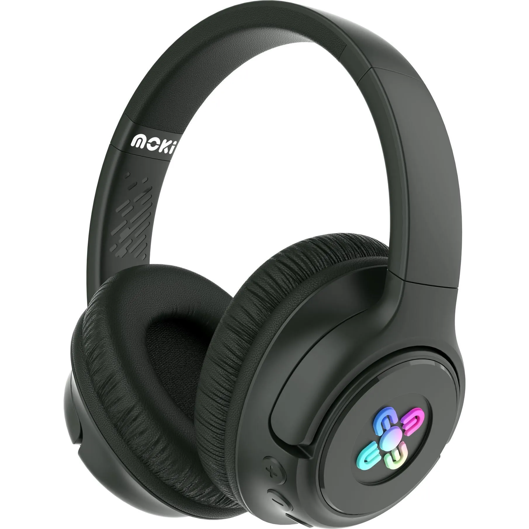 Moki Mixi Kids Volume Limited Wireless Over-Ear Headphones (LED Edition)