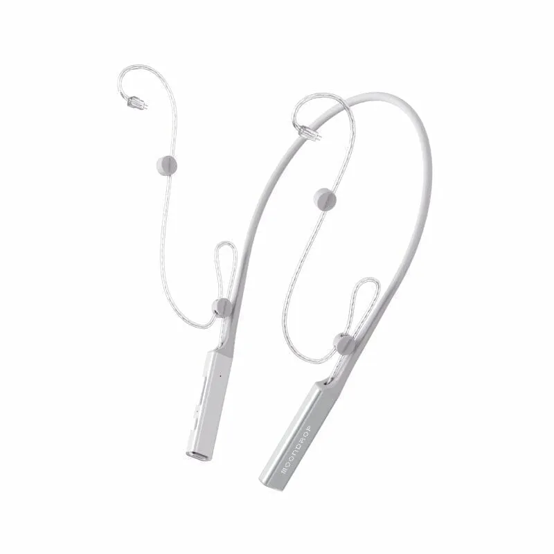 Moondrop Little White Flagship Performance Wireless Neckband Bluetooth 5.2 Earphone Cable With Type-C Plug