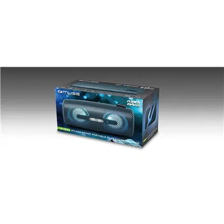 Muse M-730 Dj Speaker, Wiresless, Bluetooth, Black Muse | M-730 Dj | 2X5w  W | Bluetooth | Blue | Nfc | Wireless Connect