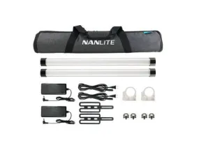 NANLITE Pavotube II 15X 2KIT RGB Tubelight, 16W, 2700K-12000K