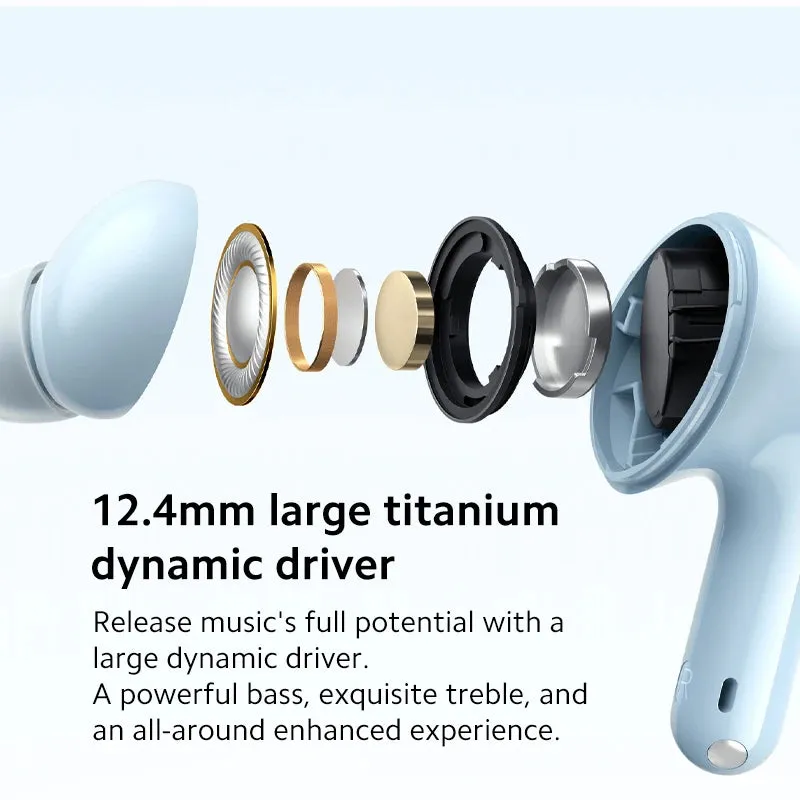 New Global Version Xiaomi Redmi Buds 6 Lite earphone Up to 40dB wide frequency active noise cancellation* Up to 38 hours headset