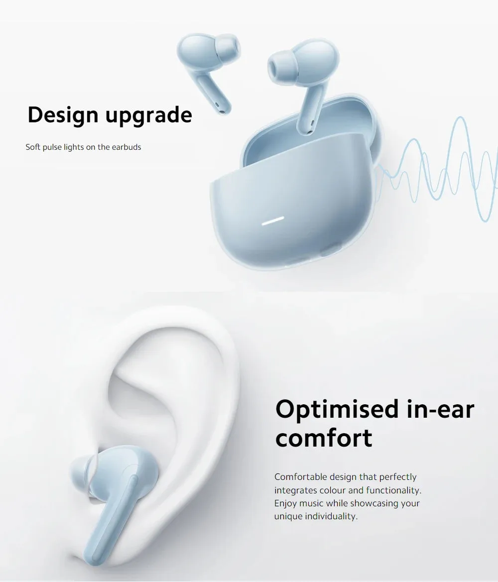 New Global Version Xiaomi Redmi Buds 6 Lite earphone Up to 40dB wide frequency active noise cancellation* Up to 38 hours headset