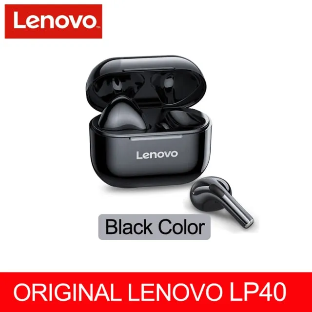 NEW Original Lenovo LP40 TWS Wireless Earphones Bluetooth 5.0