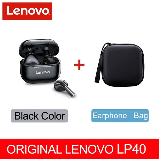 NEW Original Lenovo LP40 TWS Wireless Earphones Bluetooth 5.0