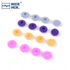 NiceHCK 4 Colors HIFI Earphone Foam Covers Sponge Replace Eartips Durable Cushion Protective Sleeve Pads For Earbud Accessories