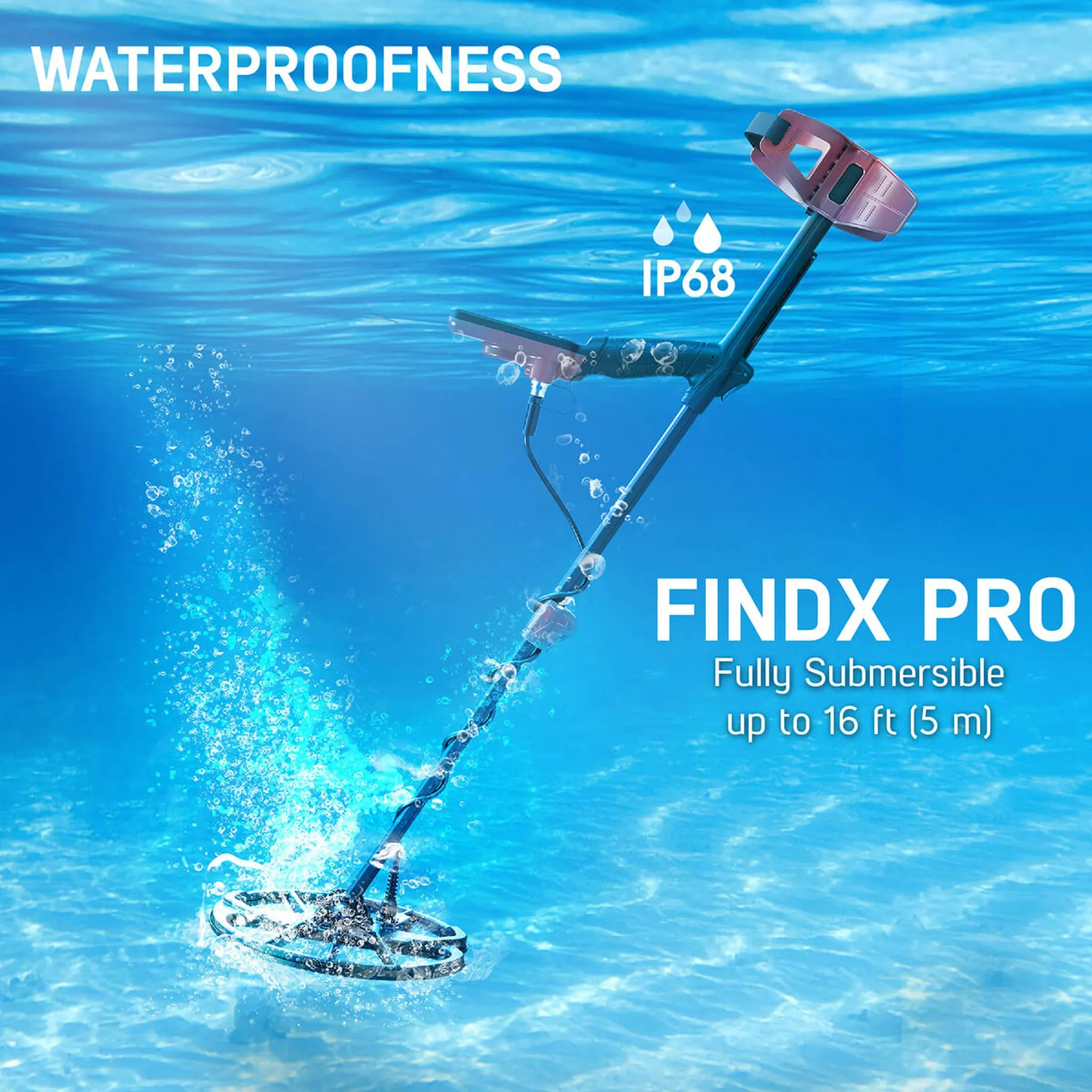 Nokta FINDX Pro Waterproof Metal Detector (Open Box)