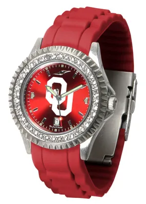 Oklahoma Sooners Sparkle Ladies Watch