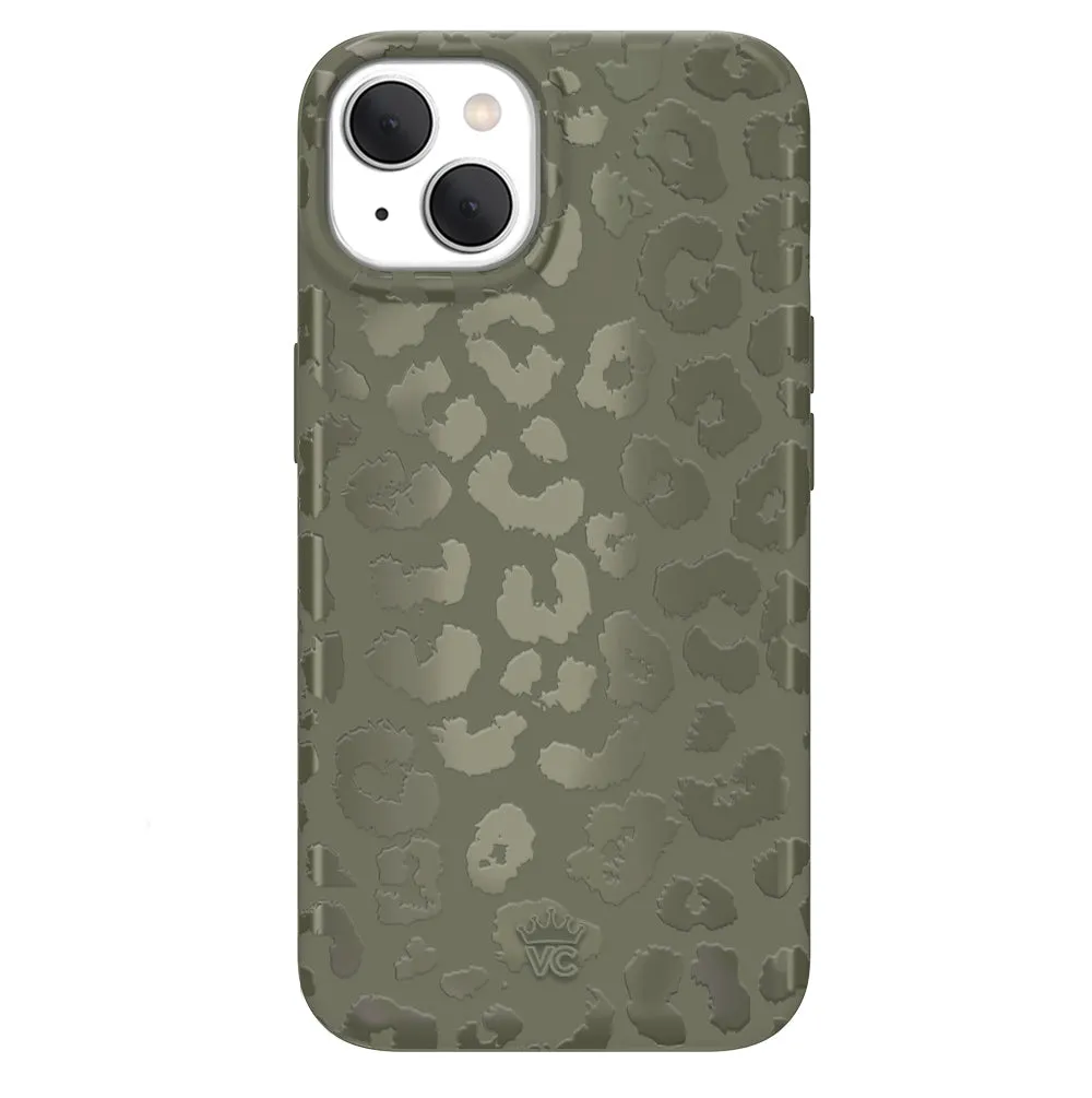 Olive Leopard iPhone Case