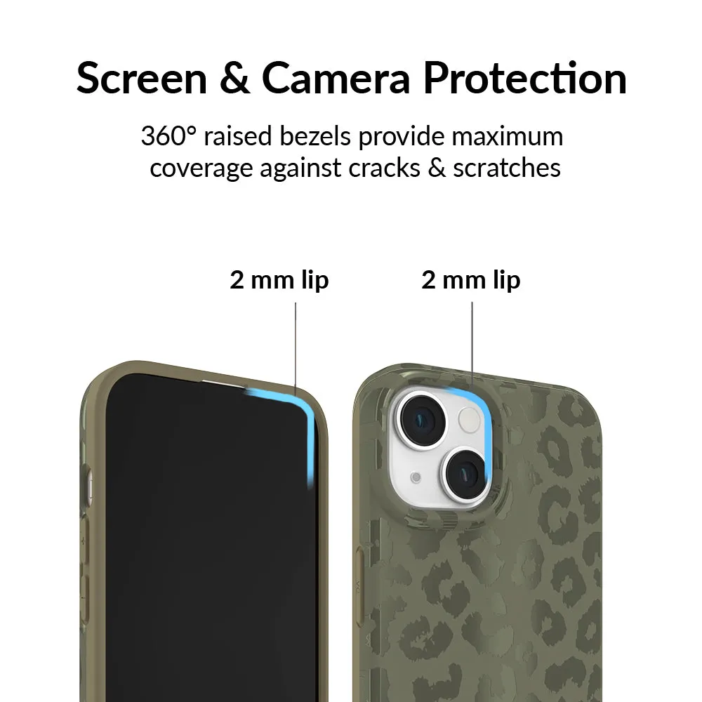 Olive Leopard iPhone Case