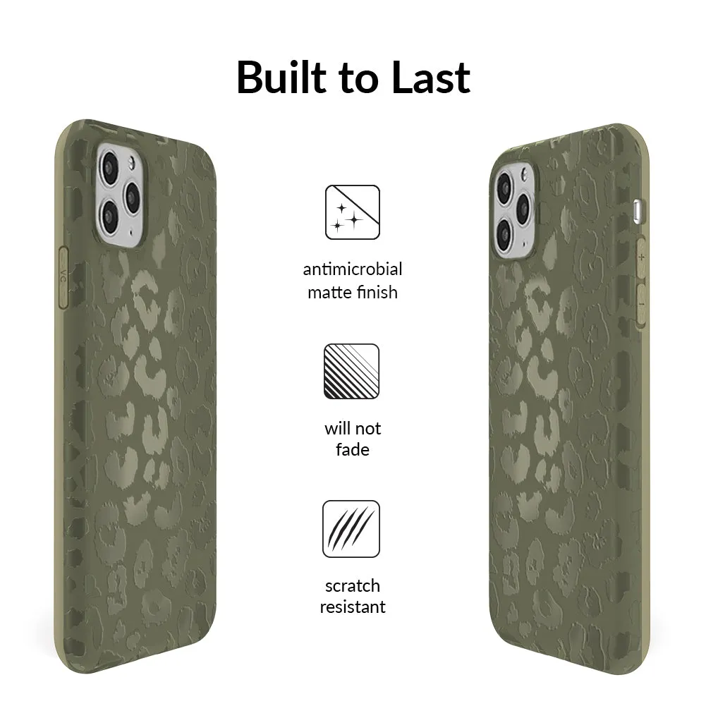 Olive Leopard iPhone Case