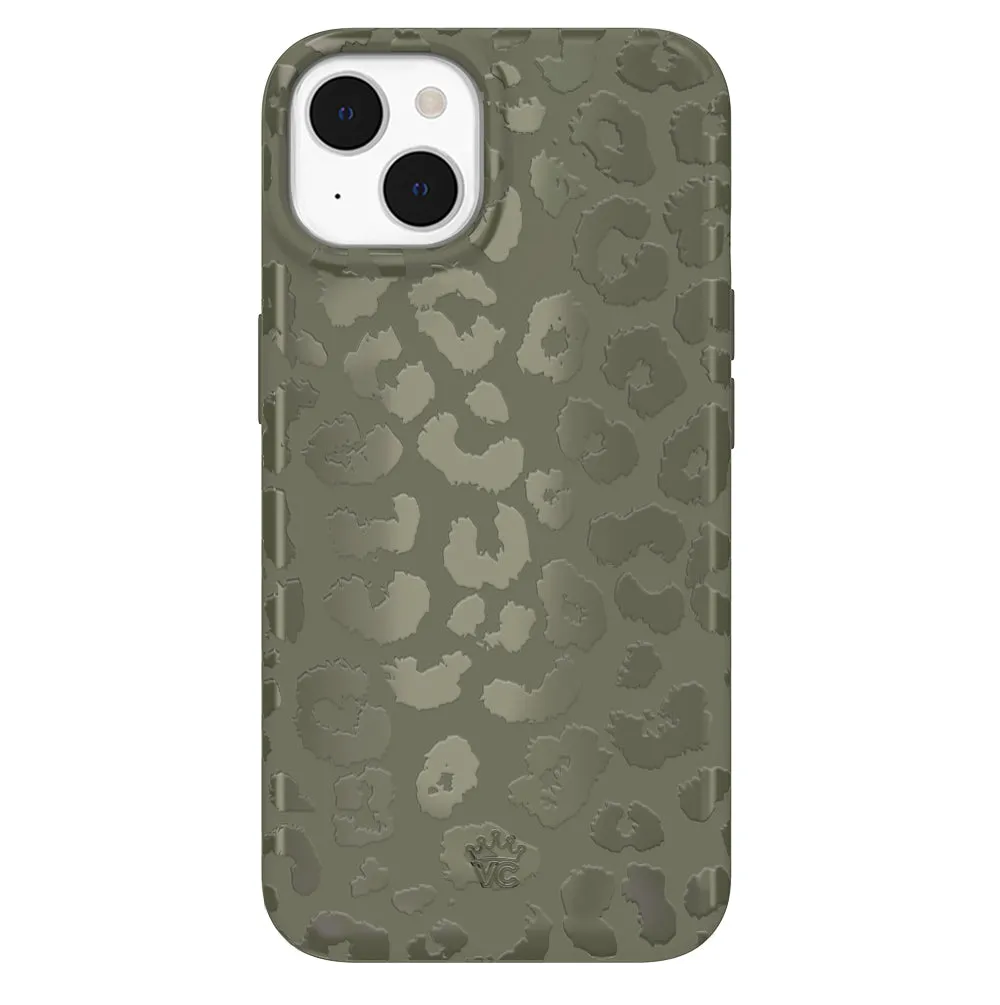 Olive Leopard iPhone Case