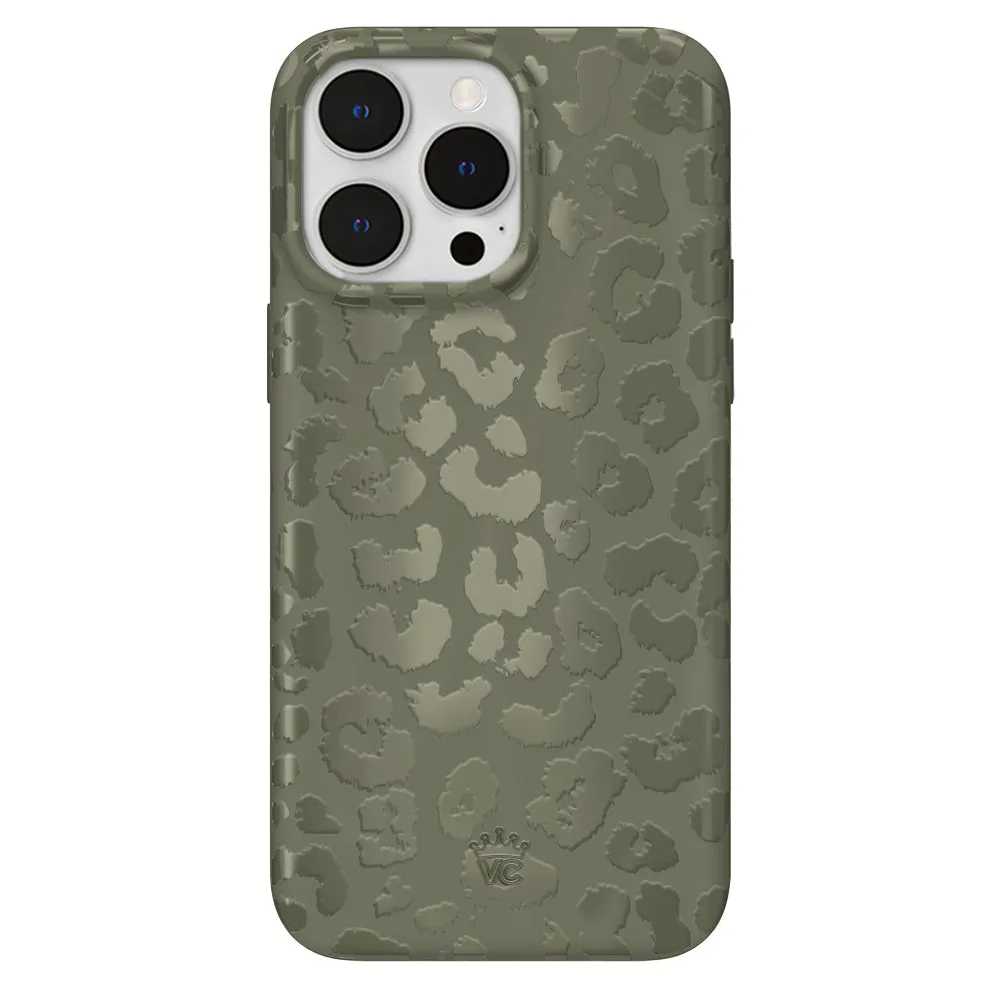 Olive Leopard iPhone Case