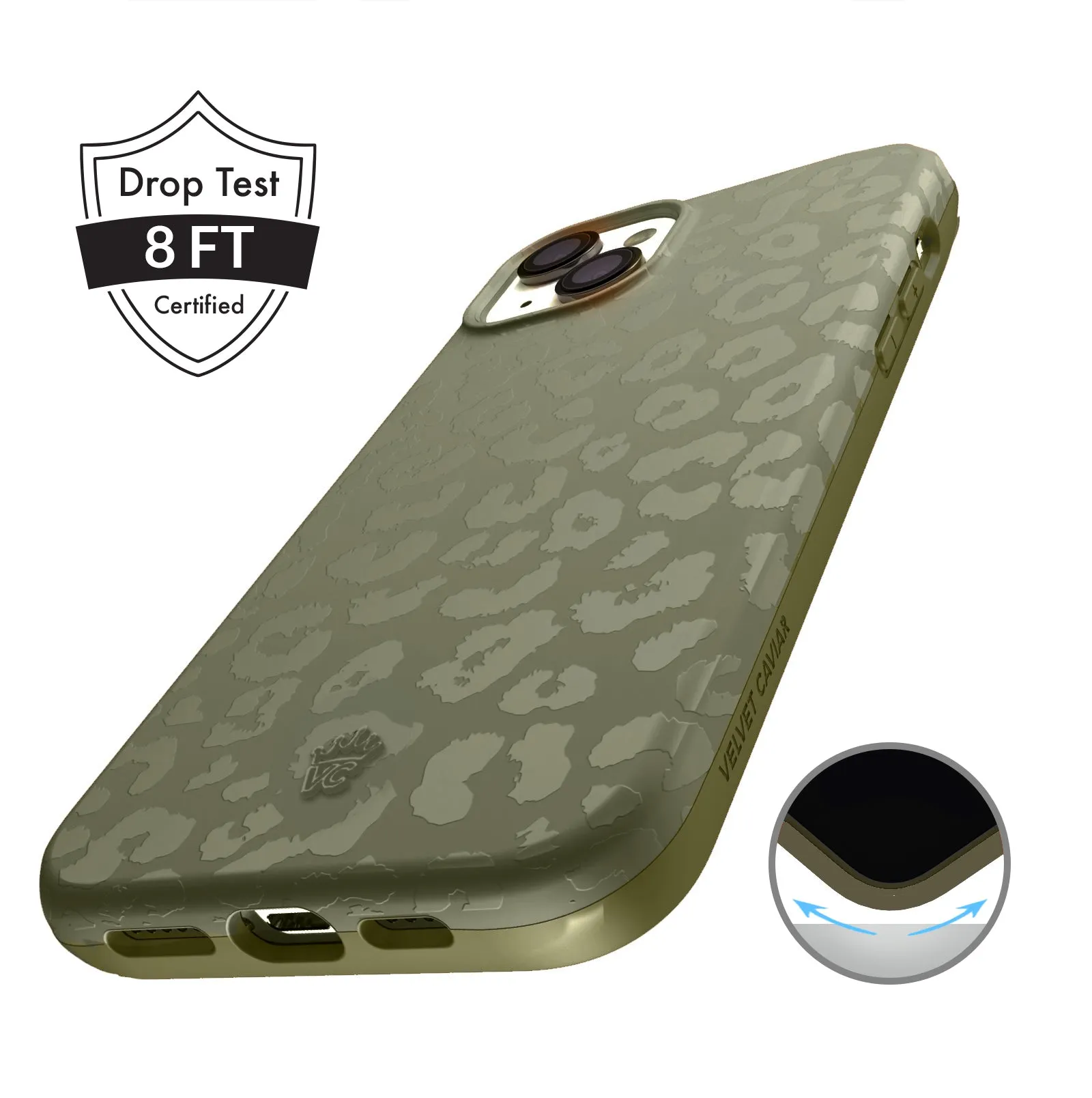 Olive Leopard iPhone Case