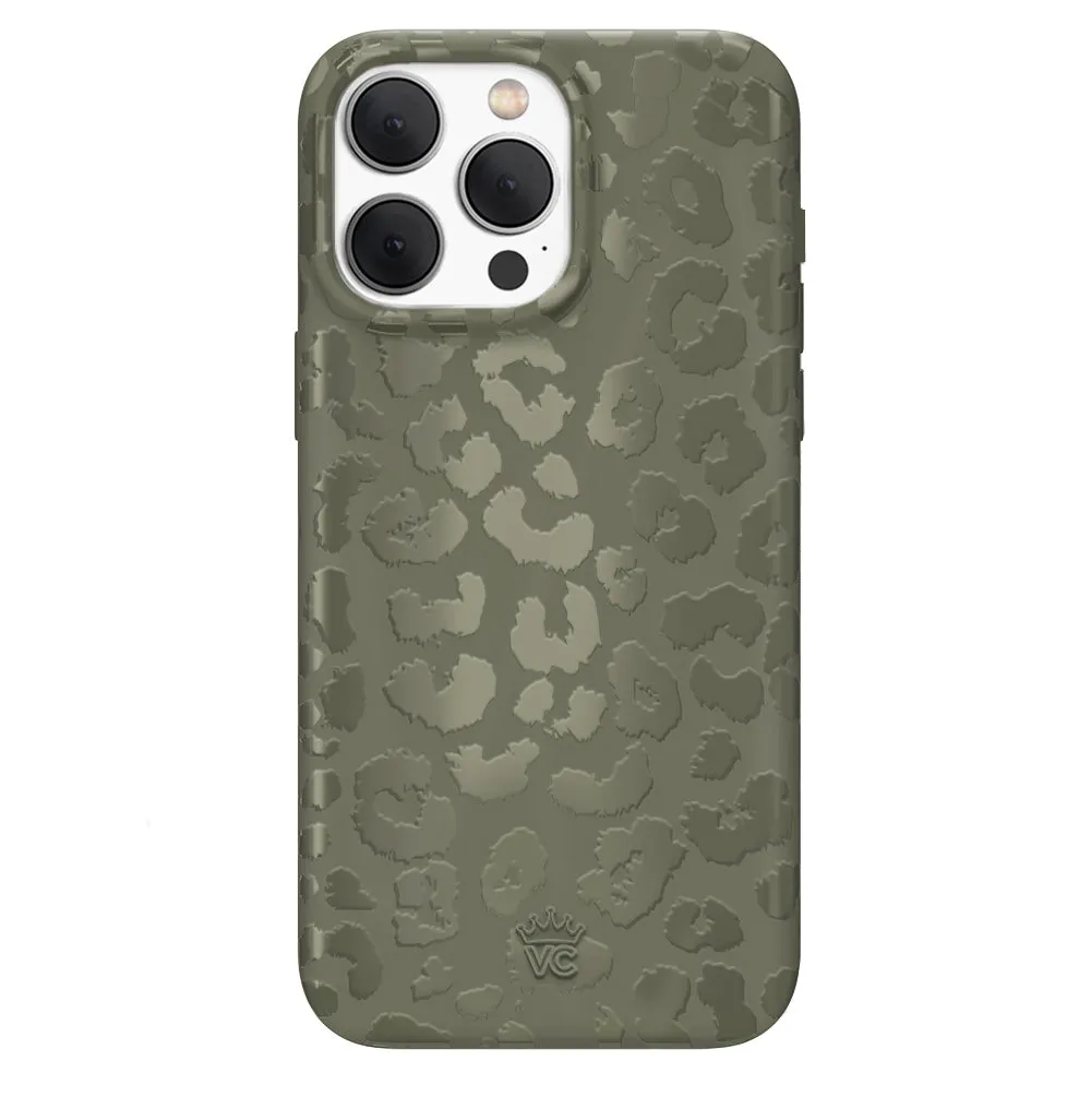 Olive Leopard iPhone Case