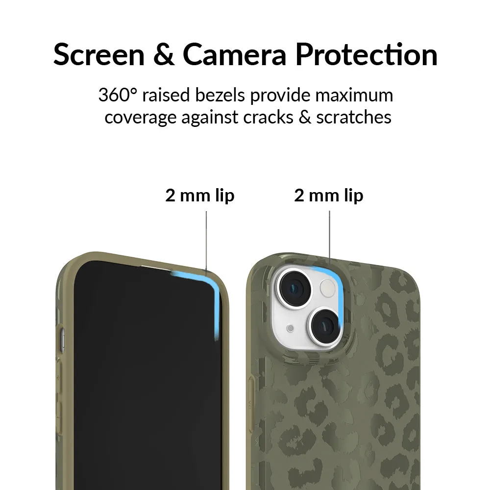 Olive Leopard iPhone Case