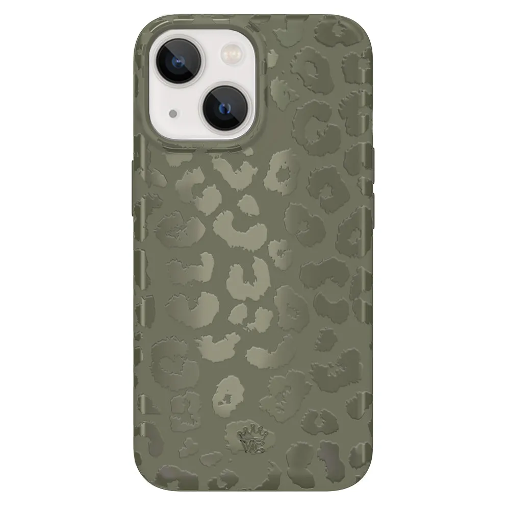 Olive Leopard iPhone Case