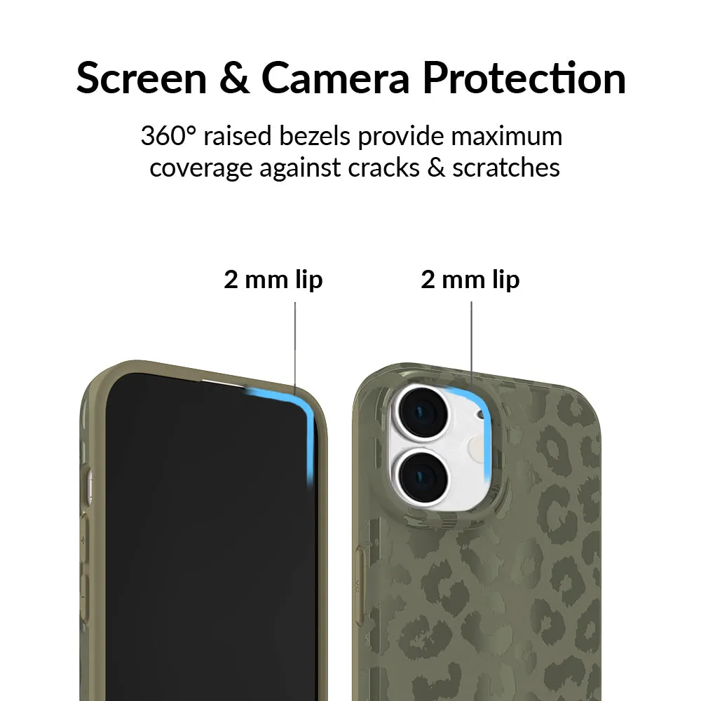 Olive Leopard iPhone Case