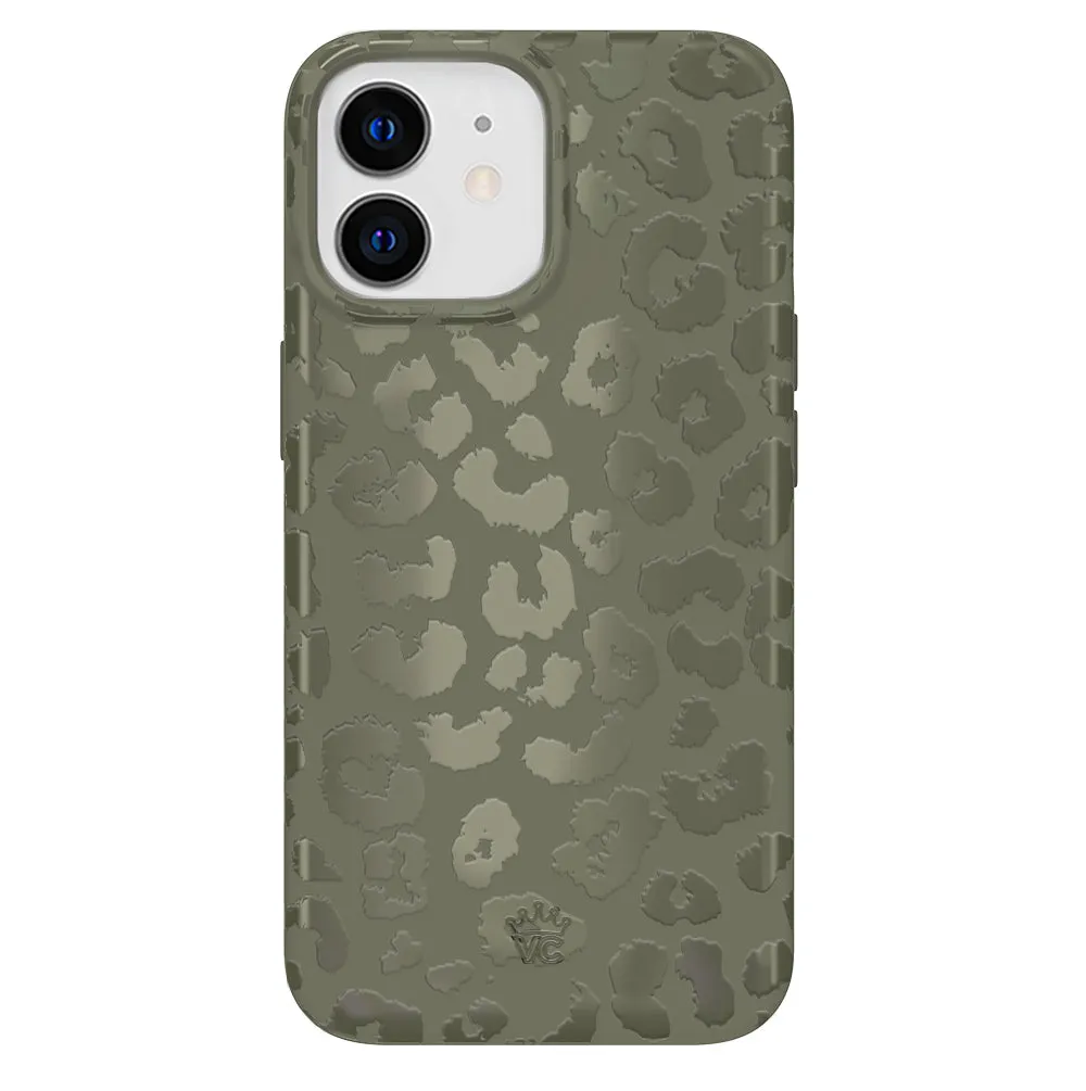 Olive Leopard iPhone Case