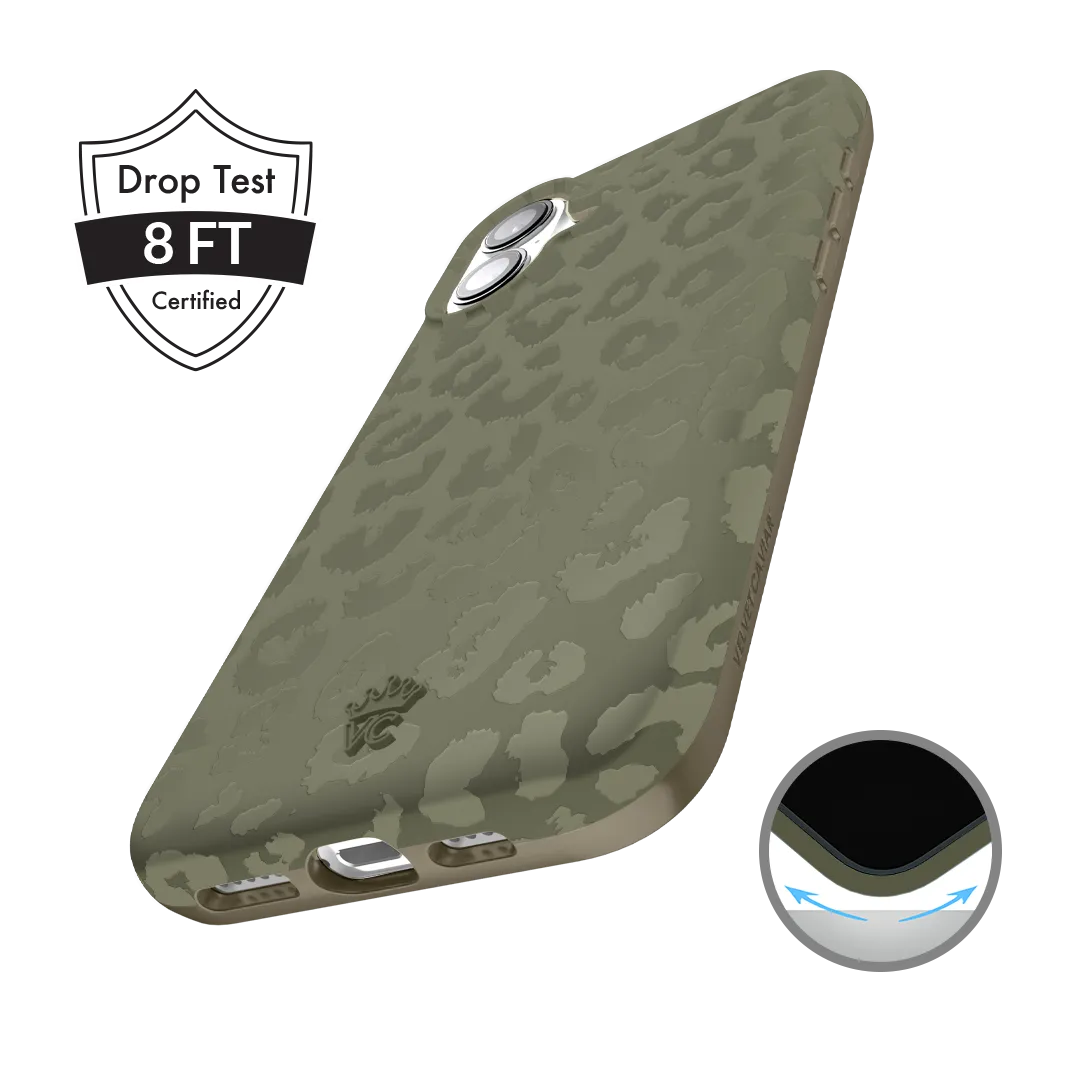 Olive Leopard iPhone Case